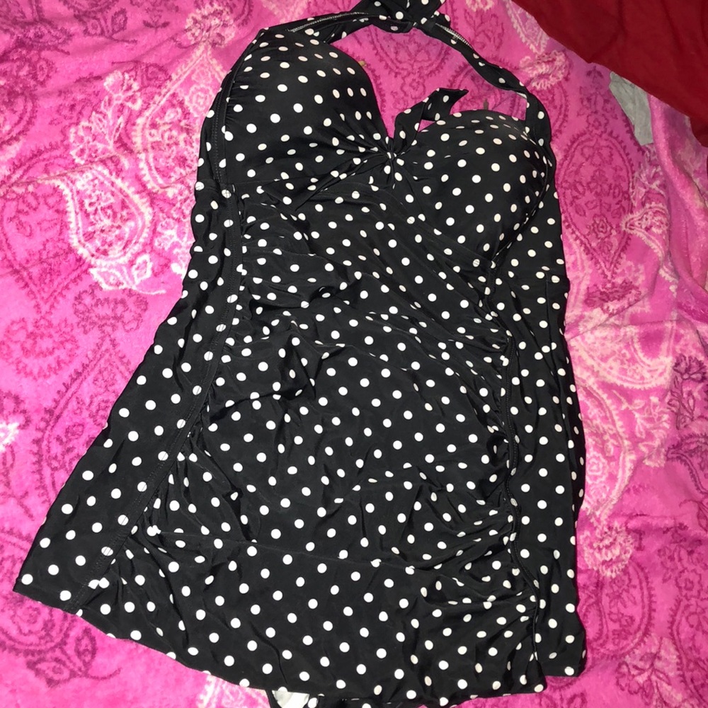 One piece bathing suit